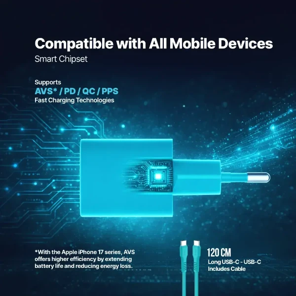 SmartCharger GAN 45W  neon 2