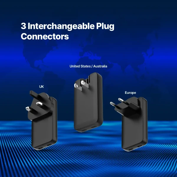 SmartCharger Trio GaN 65W PD