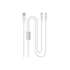 Duo USB-A- USB-C/Lightning 120cm  Καλώδιο Φόρτισης&Συγχρονισμού 120cm - Back to work-Back to school στο ttec.gr