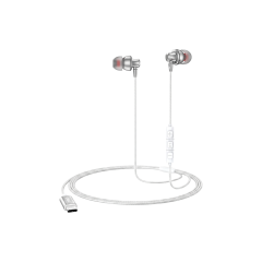 ttec Pop Fit Style Ενσύρματα Ακουστικά In-Ear USB-C με Μικρόφωνο Λευκό - Ήχος & Εικόνα  στο ttec.gr