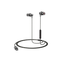 ttec Pop Fit Style Ενσύρματα Ακουστικά In-Ear USB-C με Μικρόφωνο  Μαύρο - Ήχος & Εικόνα  στο ttec.gr
