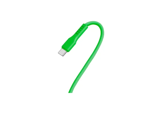 ttec Type-C -Type-C Καλώδιο Φόρτισης & Συγχρονισμού 60W  Neon Πράσινο - Φορτιστές & Καλώδια Φόρτισης στο ttec.gr