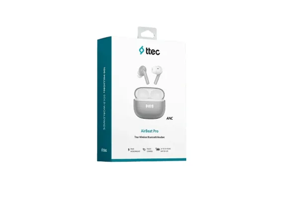 AirBeat Pro ANC LCD True Wireless Bluetooth Ακουστικά - Ήχος & Εικόνα  στο ttec.gr