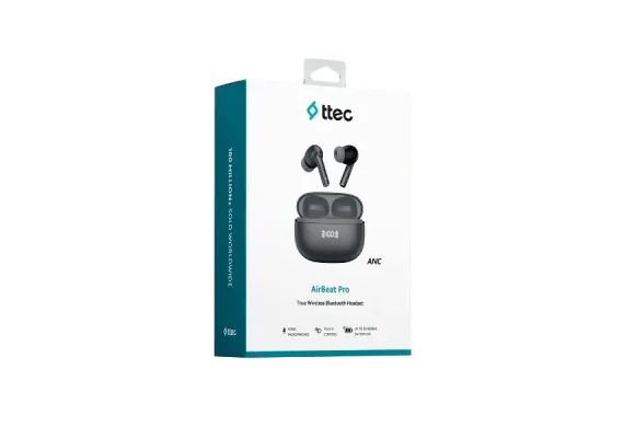 AirBeat Pro ANC LCD True Wireless Bluetooth Ακουστικά - Ήχος & Εικόνα  στο ttec.gr