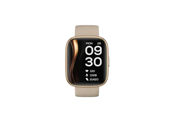 Tempus Smartwatch με Ορθογώνια Κάσα 47 mm,Χρυσό - Smartwatches στο ttec.gr