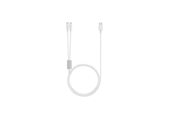 Duo USB-A- USB-C/Lightning 120cm  Καλώδιο Φόρτισης&Συγχρονισμού 120cm - Back to work-Back to school στο ttec.gr
