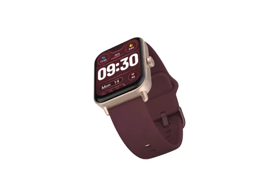 Tempus 44 mm με ορθογώνια θήκη, Μπορντό - Smartwatches στο ttec.gr