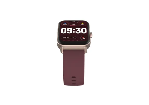 Tempus 44 mm με ορθογώνια θήκη, Μπορντό - Smartwatches στο ttec.gr
