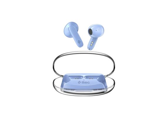 AirBeat Glace TWS Bluetooth Ακουστικά, Μπλέ - Ήχος & Εικόνα  στο ttec.gr
