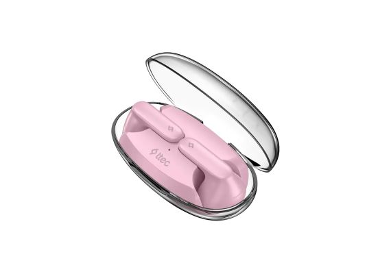 AirBeat Glace TWS Bluetooth Ακουστικά, Ροζ - Ήχος & Εικόνα  στο ttec.gr