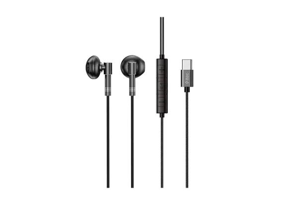 ttec Rio Fit Style USB-C Ακουστικά ενσύρματα, με ενσωματωμένο μικρόφωνο - Μαύρο - Ήχος & Εικόνα  στο ttec.gr