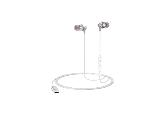 ttec Pop Fit Style Ενσύρματα Ακουστικά In-Ear USB-C με Μικρόφωνο Λευκό - Ήχος & Εικόνα  στο ttec.gr