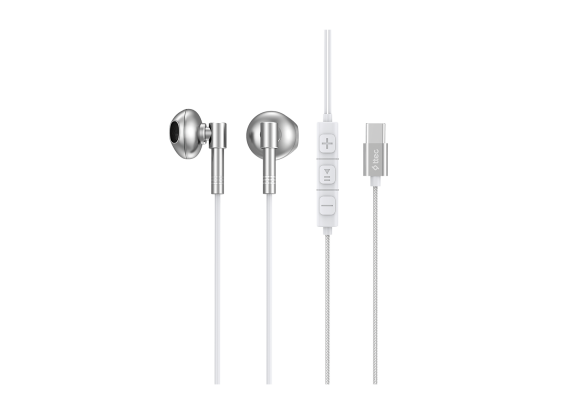 ttec Rio Fit Style USB-C Ακουστικά ενσύρματα, με ενσωματωμένο μικρόφωνο - Λευκά - Ήχος & Εικόνα  στο ttec.gr