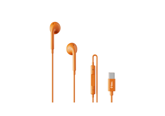 ttec Rio Fit Style Ακουστικά & Handsfree, Πορτοκαλί - Ήχος & Εικόνα  στο ttec.gr